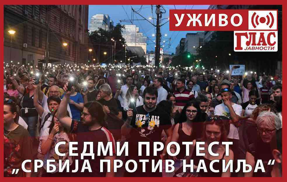 UŽIVO: <span style='color:red;'><b>SEDMI PROTEST</b></span> „SRBIJA PROTIV NASILJA“ – BLOKADA U ČETIRI GRADA! (VIDEO)